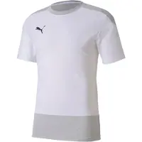 Puma Tränings T-Shirt teamGOAL 23 - Vit/Grå, storlek Small