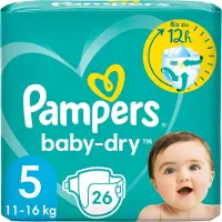 Pampers Baby-Dry Storlek 5 (11-18 kg) 26 st.