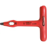 Ks Tools Håljärn med skyddsisolering, 100 mm 117.1649 (Ø x L) 4 mm x 100 mm