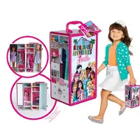 Klein Barbie Klein Doll Barbie Garderob Resväska (9224-uniw)