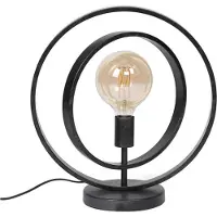 Zijlstra Bordslampa Ringelbach, Svart, Vardagsrum / matsal, Metall, Vintage, Bordslampa