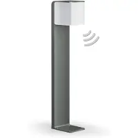 Steinel 055479 GL 80 SC LED-utomhusmarkbelysning med rörelsedetektor LED LED fast installerad 9.1 W Antracit