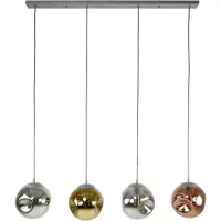 Zijlstra Glas pendellampa Stellar, dimbar, Multifärgad, Vardagsrum / matsal, Glas, Pendellampa
