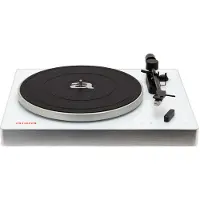 Aiwa APX-680BT/WT, Remdriven skivtallrik, Automatisk, Vit, Metall, 33 1/3,45 RPM, mm