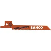 Bahco Sandflex Bimetall-sabelklingset För Precisionsskärning Av Metall 18 Dpp 100 Mm 5 Enheter