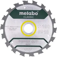 Metabo 628417000 Cirkelsågblad 190 x 30 mm Antal tänder (per tum): 18 1 st