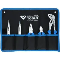 BRILLIANT TOOLS BT060005 Tång-set 5 delar