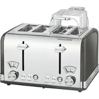 Profi Cook Ta1194 Brödrost 4 Skivor Grå