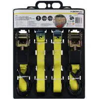 Dunlop Spännband 5 m 2-pack – med robust spärrmekanism