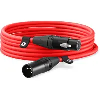 Rode 6m XLR-kabel Röd