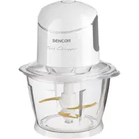 Sencor SCB 5100WH-EUE3, 1 L, Hvid, Glas, Titanium, 800 W, Vekselstrøm