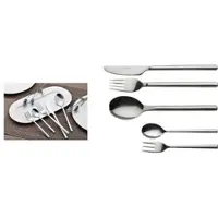 Esmeyer kaffesked Silke, 12-pack - i rostfritt stål 18/0 polerad, tål diskmaskin, längd 141 mm - 1 st (142-158)
