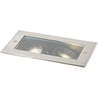 QAZQA Modern markbelysning stål 2-ljus justerbar IP65 - Oneon