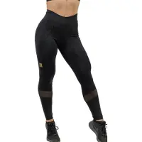 Nebbia Push-up Intense Heart-shaped Gold Leggings Med Hög Midja