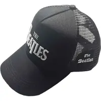 Ginza.se The Beatles: Unisex Mesh Back Cap/Drop T Logo & Apple (Black)