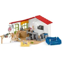 Schleich Veterinärpraktik För Lantbruksdjur Och Husdjur
