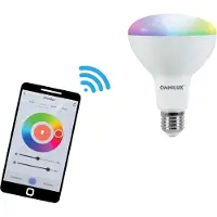 Omnilux 88000020 LED-lamp EEK F (A - G) E27 Päronform 9 W Varmvit till kallvit (Ø x H) 95 mm x 130 mm dimbar 1 st