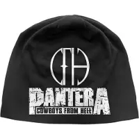 Ginza.se Pantera: Unisex Beanie Hat/Cowboys From Hell JD Print (Black)