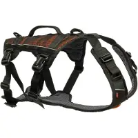 Non-Stop Dogwear Rock Harness Long L Black/Orange