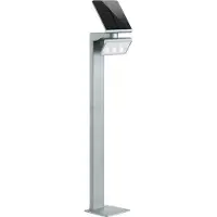 Steinel 671211 Xsolar GL-S Solcells-utomhusmarkbelysning med rörelsedetektor LED LED fast installerad 1.2 W Silver