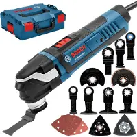 Bosch Professional GOP 40-30 0601231001 Multiverktyg inkl. Tillbehör, inkl. väska 17 delar 400 W