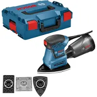 Bosch Professional GSS 160-1A 160 Multi 06012A2300 Slipmaskin inkl. väska 180 W 100 x 150 mm