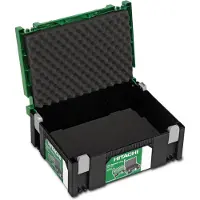 HiKOKI System Case II 402539 verktygsväska i plast svart/grön (L x B x H) 295 x 158 x 295 mm