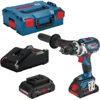 Bosch Skruvdragare/borr GSR 18V-110 C ProCORE; 18 V; 2x4,0 Ah batt.