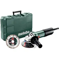 Metabo Vinkelslip W 850-125 SET