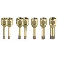 Metabo Dry 628321000 Diamantborr för torrborrning set 6 mm, 8 mm, 10 mm, 12 mm, 14 mm 1 st