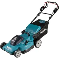 Makita DLM539PT2 Batteri Batteridriven gräsklippare inkl. batteri, inkl. 2 batteri, inklusive laddningsstation 2 x 18 V Klippbredd 53 cm Lämplig för 800 m²