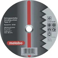 Metabo 616749000 Skrubbskiva bockad 22.23 mm 25 st