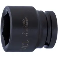 Bahco 3/4´´-2.3/16´´ Hexagonal Profile And Phosphate Finish Krafthylsa