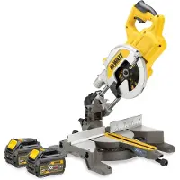 DeWalt Kap-och geringssåg FlexVolt DCS777T2; 54 V; 2x6,0 Ah batt.