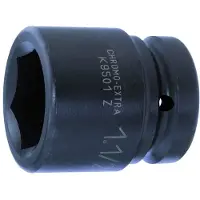 Bahco 1´´-1.7/8´´ Hexagonal Profile And Phosphate Finish Krafthylsa