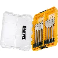 DeWalt Flatborrsats för trä DT70750; 12-32 mm; 8 st.