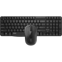 Rapoo Keyboard/Mice Set X1800S Wireless 2.4GHz Black