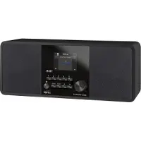 Imperial Dabman i200 V2 Internet-bordsradio DAB+, FM, Internet AUX, USB, LAN, Internetradio Svart