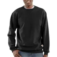 Carhartt Men's Midweight Crewneck Sweatshirt Black