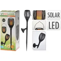 Basics Flerpositions Led-solbrännare Med Flammeffekt