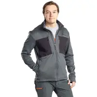 Pinewood Abisko Power Fleece Jacka (Färg: Urban Grey, Storlek: Small)