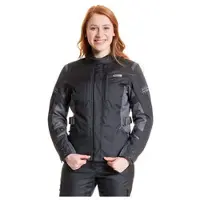 FASTWAY T-2203 Touringjacka Damer Jacka Svart/Grå 76 Damer sort