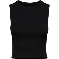 ONLY Broderad topp 'Majli' svart
