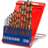 Kwb 421600 Hss-Co Metall-spiralborrset 13 delar M35 DIN 338 Cylinderskaft 1 st