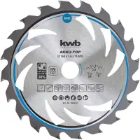 Kwb 584554 Hårdmetall cirkelsågklinga 160 x 20 x 1.0 mm Antal tänder (per tum): 20 1 st