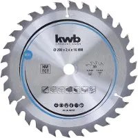 Kwb 587157 Hårdmetall cirkelsågklinga 200 x 16 mm 1 st