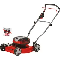 Einhell Akku-Rasenmäher GE-CM 36/48 Li M-| Solo, Handgräsklippare, 48 cm, 3 cm, 7,5 cm, Stegvis, Luft - SOLO