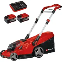 Einhell Power X-Change RASARRO 36/42 (2x5,2Ah) Batteri Batteridriven gräsklippare Inklusive Twincharger-laddare, inkl. 2 batteri 18 V Klippbredd
