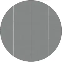 vidaXL Matta till pool, Ljusgrå, Ø458 cm, Polyestergeotextil