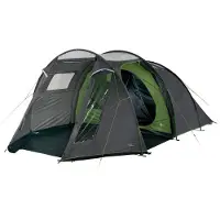 High Peak Ancona 4.0, Camping, Tunneltält, 4 personer, Grön, Grå, Ljusgrå